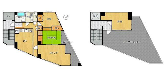 間取り図写真