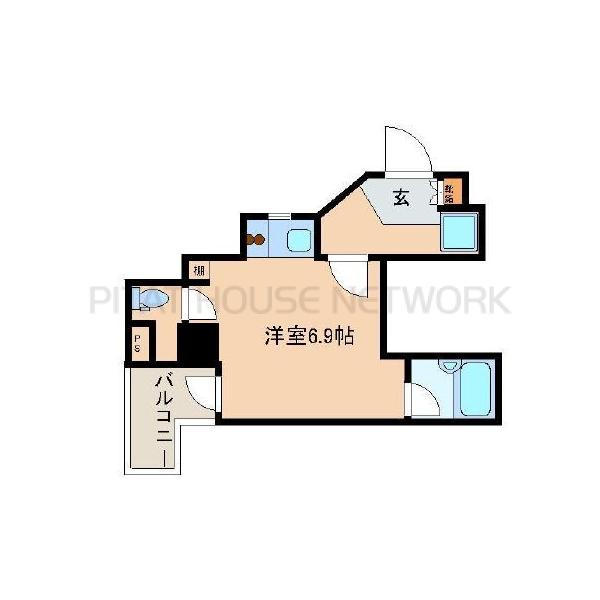レジディア文京湯島Ⅱの間取り