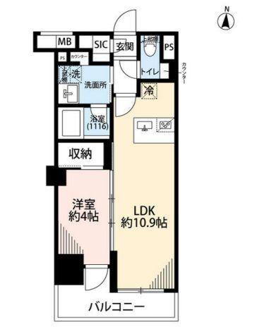  間取り図写真