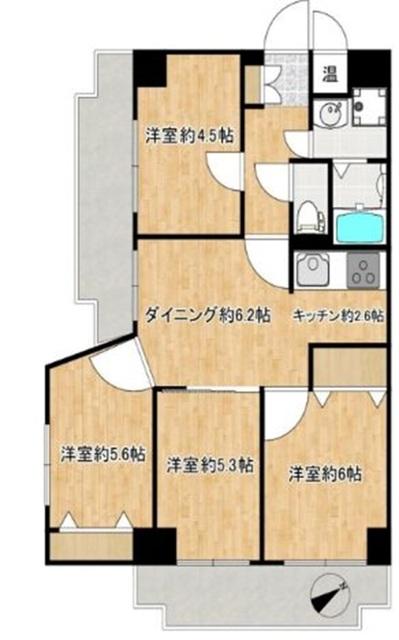  間取り図写真