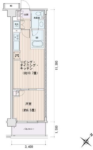  間取り図写真