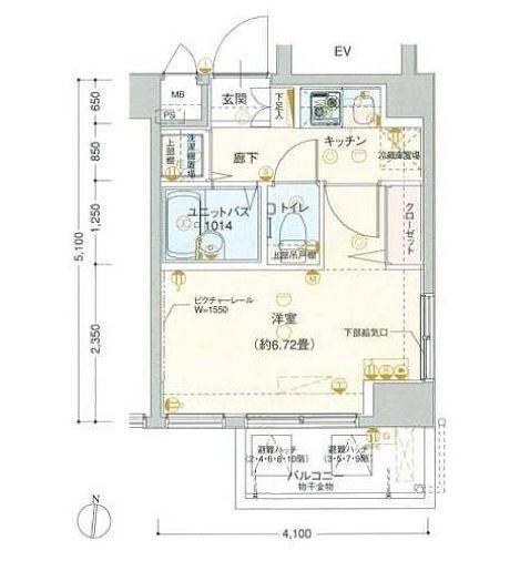  間取り図写真