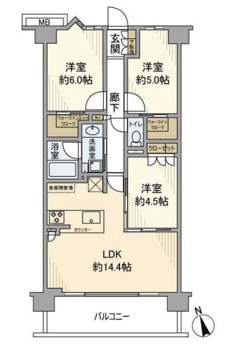  間取り図写真