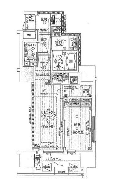  間取り図写真