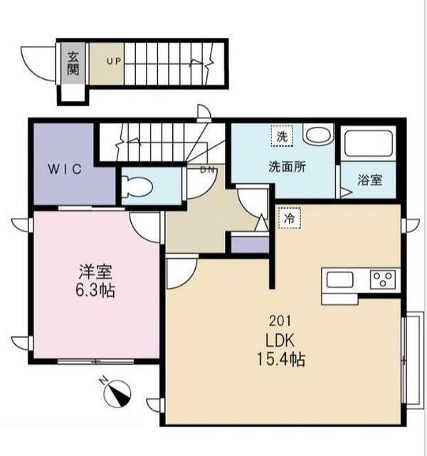  間取り図写真