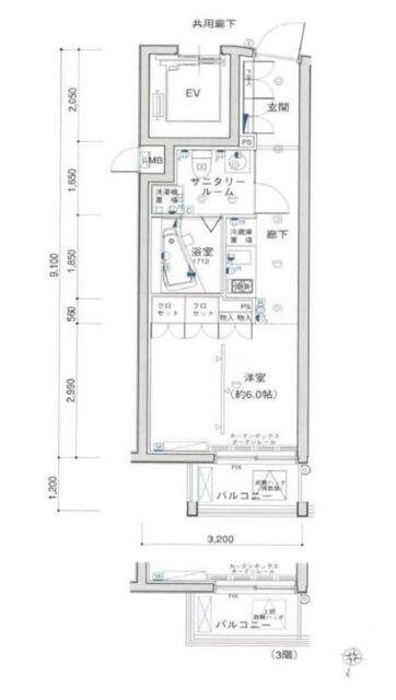  間取り図写真