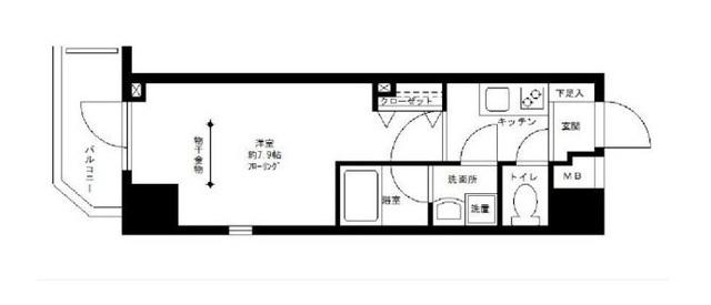 プライムアーバン白山の間取り