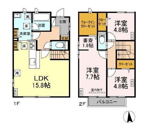  間取り図写真