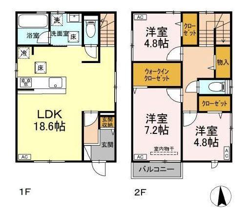  間取り図写真