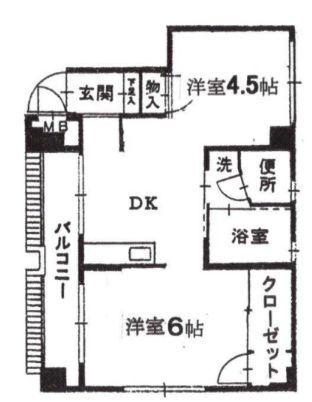  間取り図写真