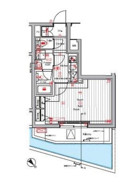  間取り図写真