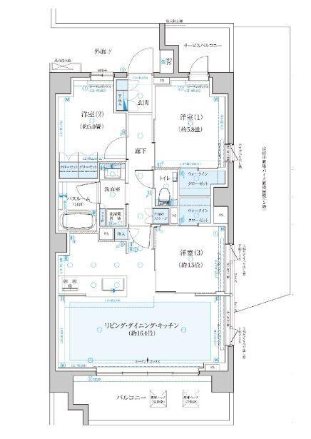  間取り図写真