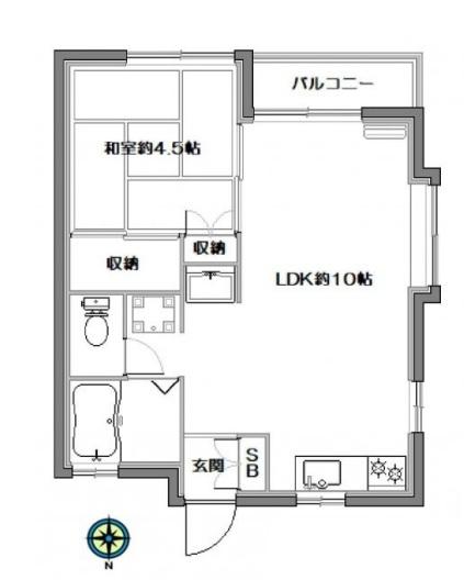  間取り図写真