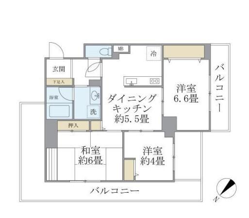  間取り図写真
