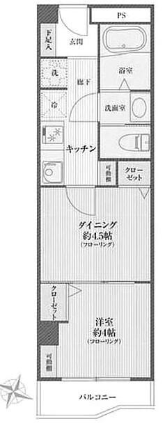  間取り図写真