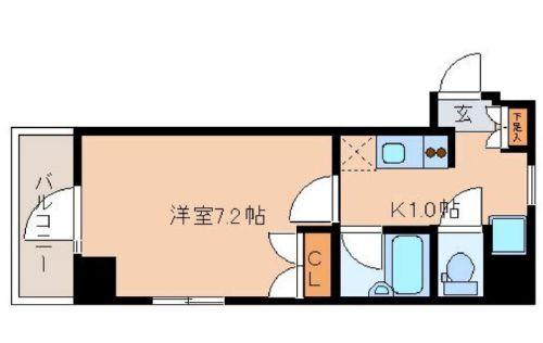 レジディア文京湯島Ⅱの間取り