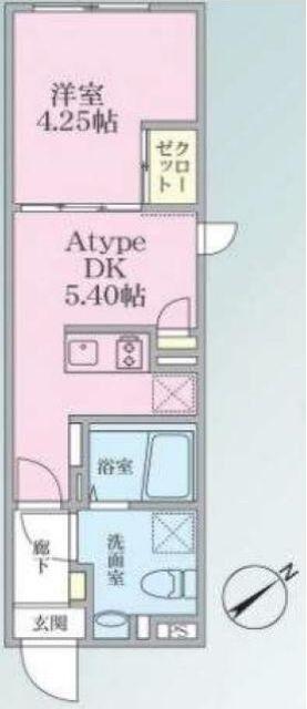 LiveFlat田端の間取り