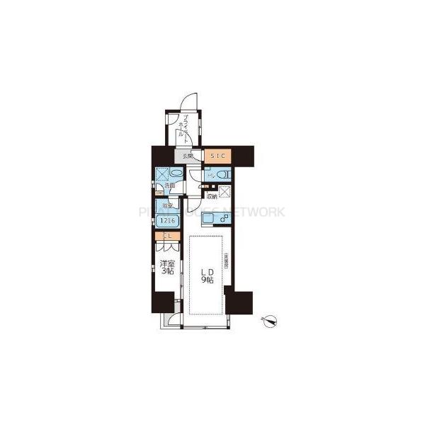 グランカーサ本駒込の間取り