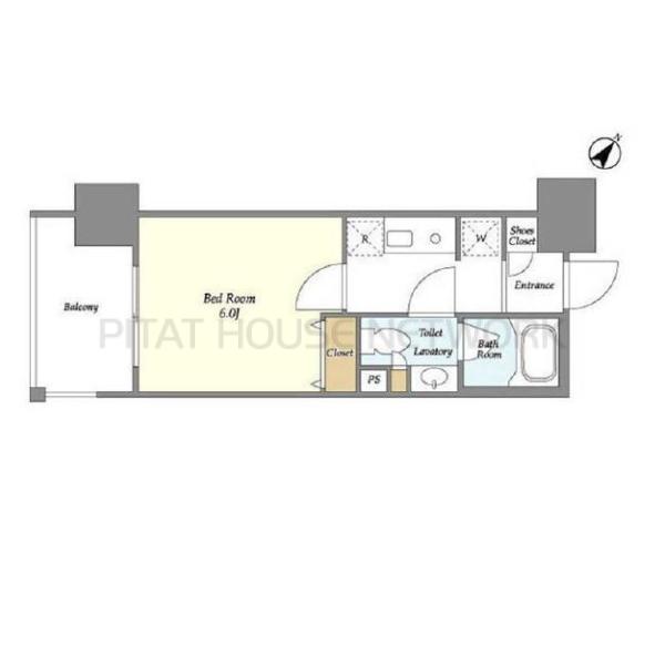 エコロジー白山レジデンスの間取り