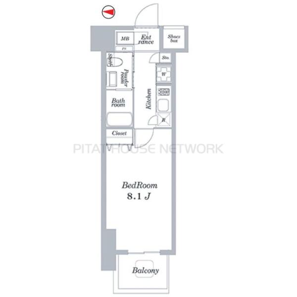 ライトハウス大塚の間取り