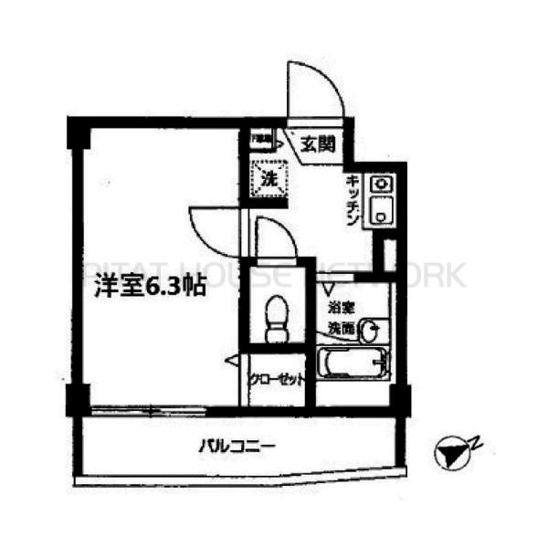 メゾン石神東池袋の間取り
