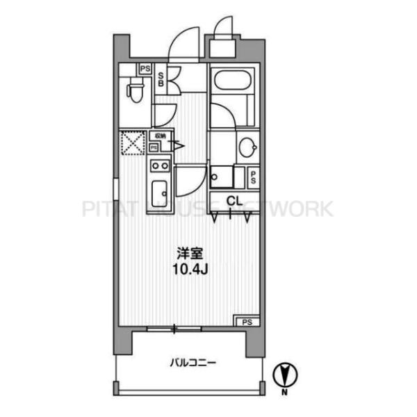 クリオ西池袋の間取り