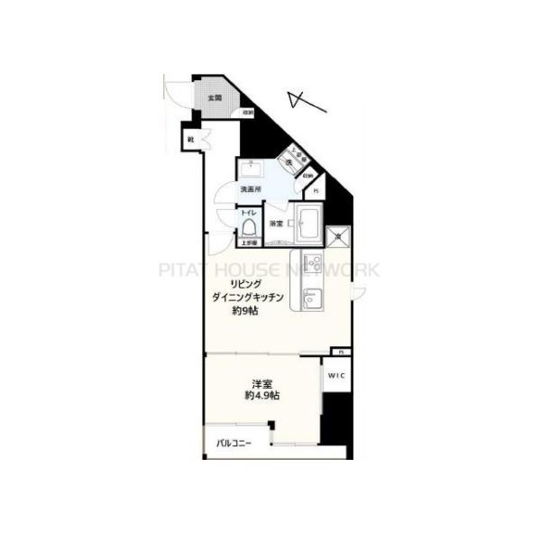 プレセダンヒルズ文京本駒込の間取り