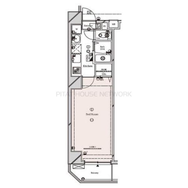 TRADIS NIPPORI Eの間取り