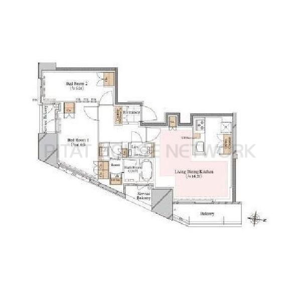 ブランシエスタ白山の間取り