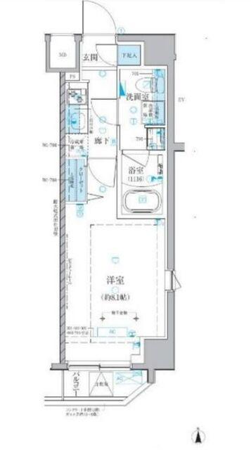 ベルシード池袋本町の間取り