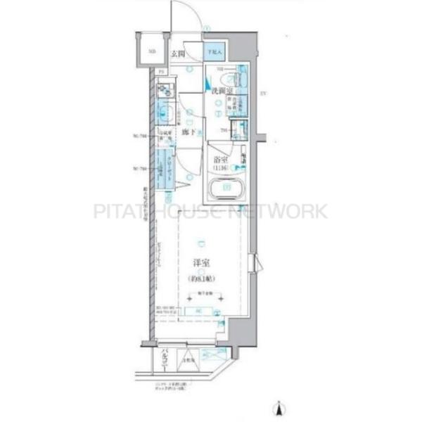 ベルシード池袋本町の間取り