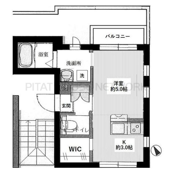 ヴィラハイブリッジの間取り