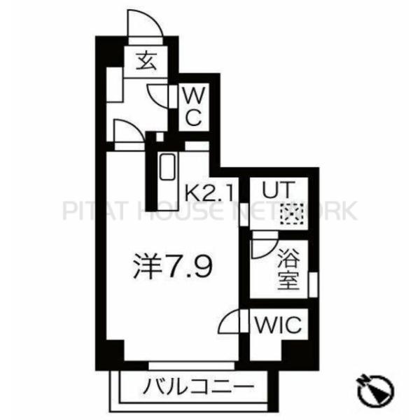 グリューネ白山の間取り