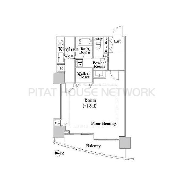 河田町ガーデン クラブフロア