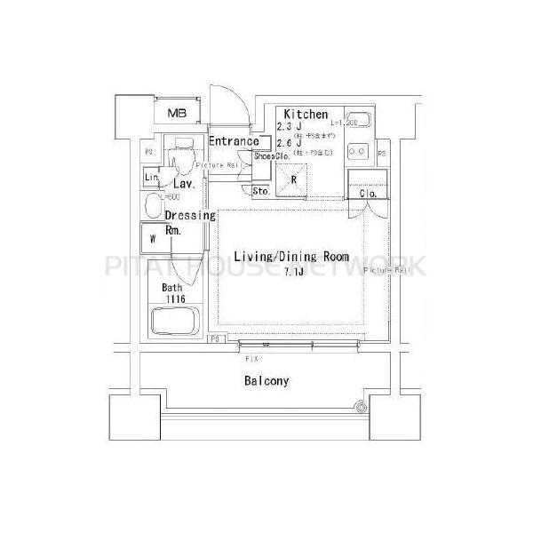 パークアクシス御茶ノ水ステージの間取り
