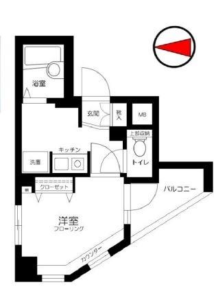 メインステージ南麻布の間取り