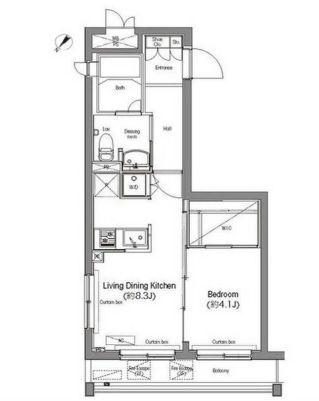 コンフォリア麻布台の間取り
