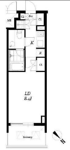 チェスターコート御茶ノ水の間取り