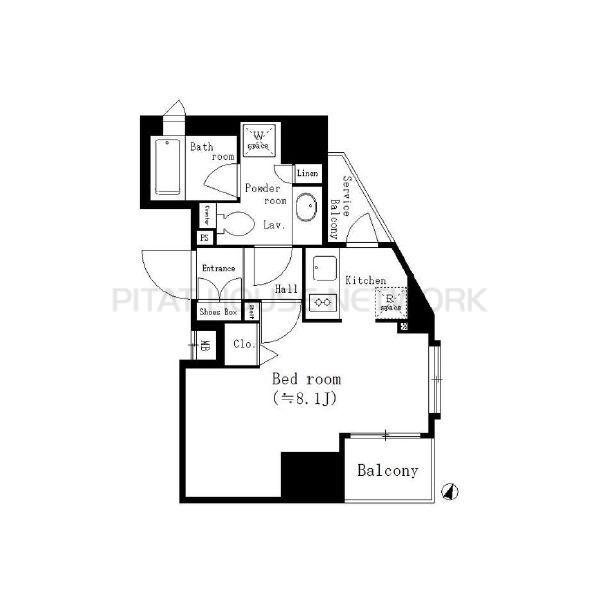 アーバネックス神保町の間取り