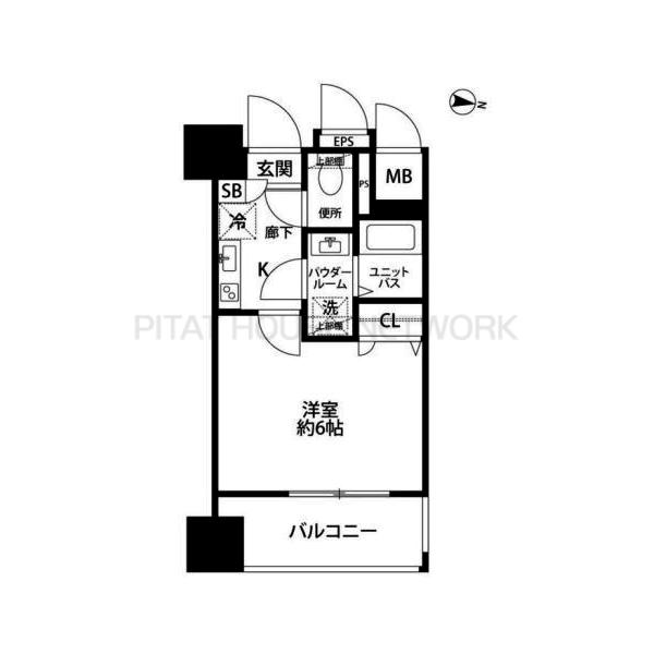 プレサンス本駒込アカデミアの間取り