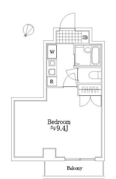ヴェルステージ茅場町の間取り