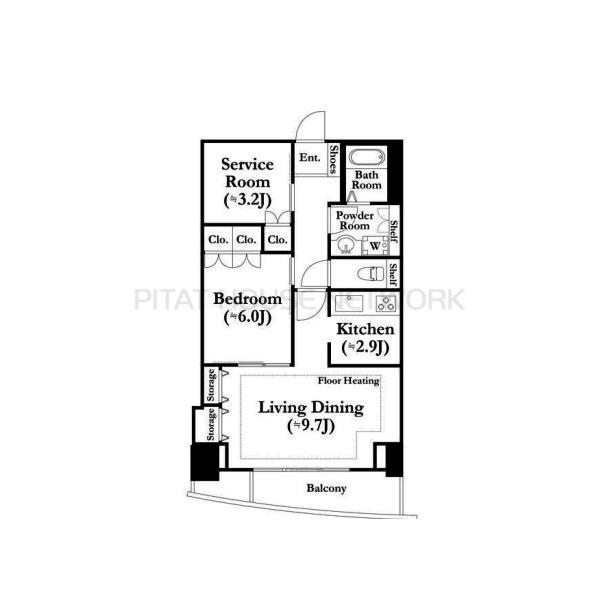 河田町ガーデン1号棟