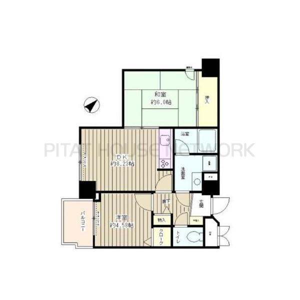 マハール駒込の間取り