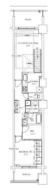 パークアクシス御茶ノ水ステージの間取り