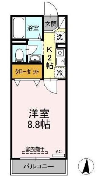 フラッツ西落合 / 102