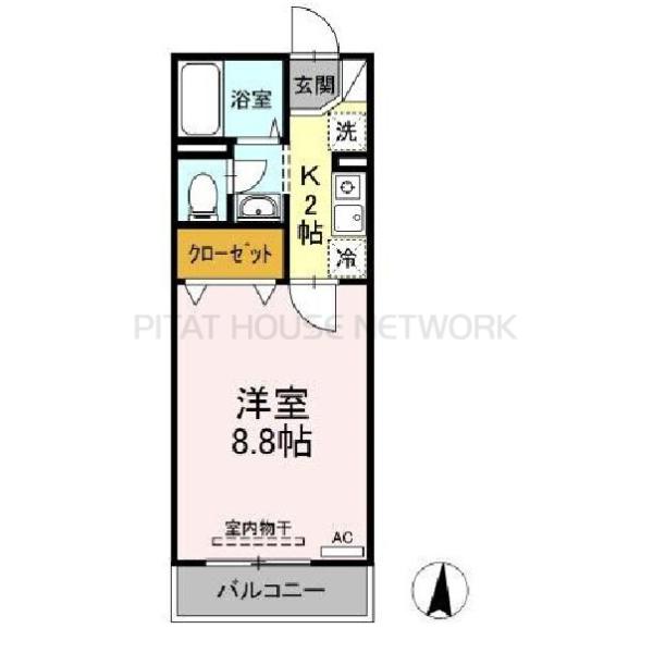 フラッツ西落合 / 102