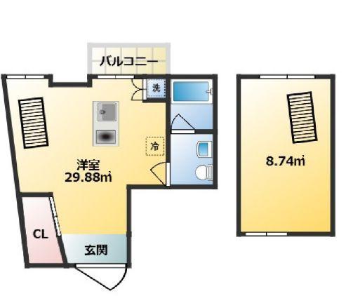 コート女坂の間取り