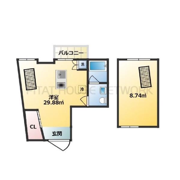 コート女坂の間取り