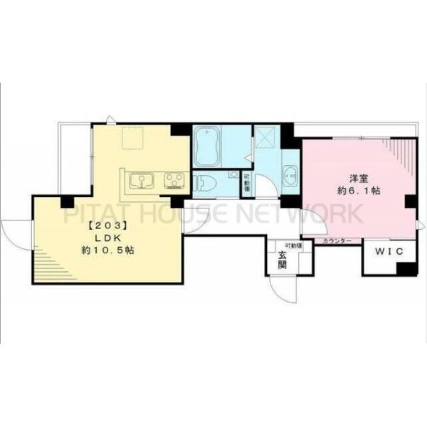 ラシーネ・テラス文京千駄木 の間取り