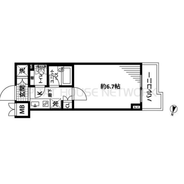 ルーブル練馬弐番館（反転間取りの場合がご